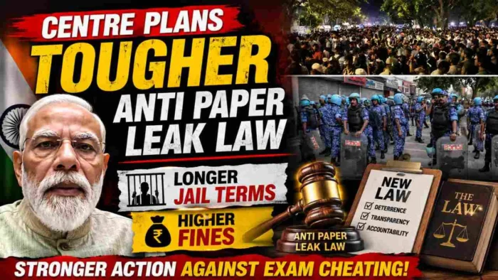 PM Modi Announces Tough New Anti-Paper Leak Law as Student Protests Continue