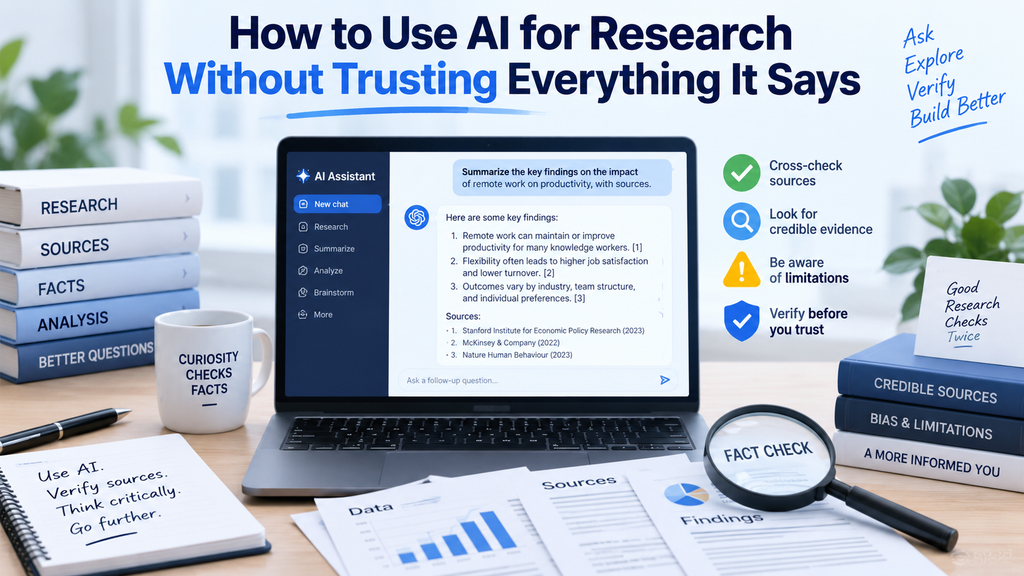how to use AI for research